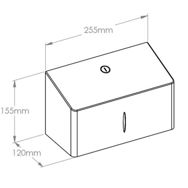 Mini Pojemnik ręczników w składce do 250 sztuk  ZZ Merida Stella R10 Advanced MAT